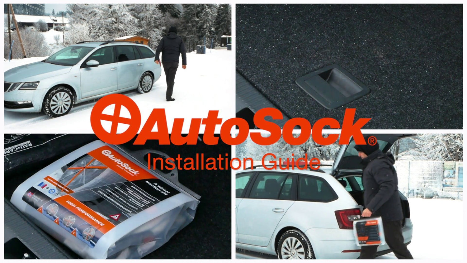 How to mount AutoSock the Installation Guide in different Languages