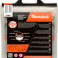 Back side of product packaging for AutoSock HP698