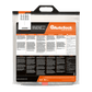 Back side of product packaging of AutoSock for forklifts AF 18 AF18 