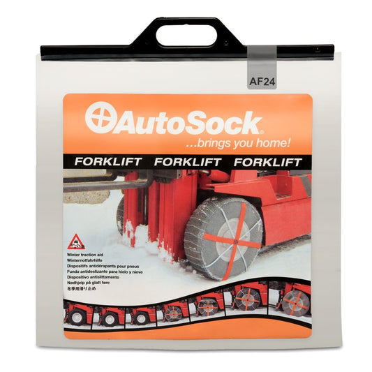 Product Packaging of AutoSock AF 24 AF24 for forklifts (front view)